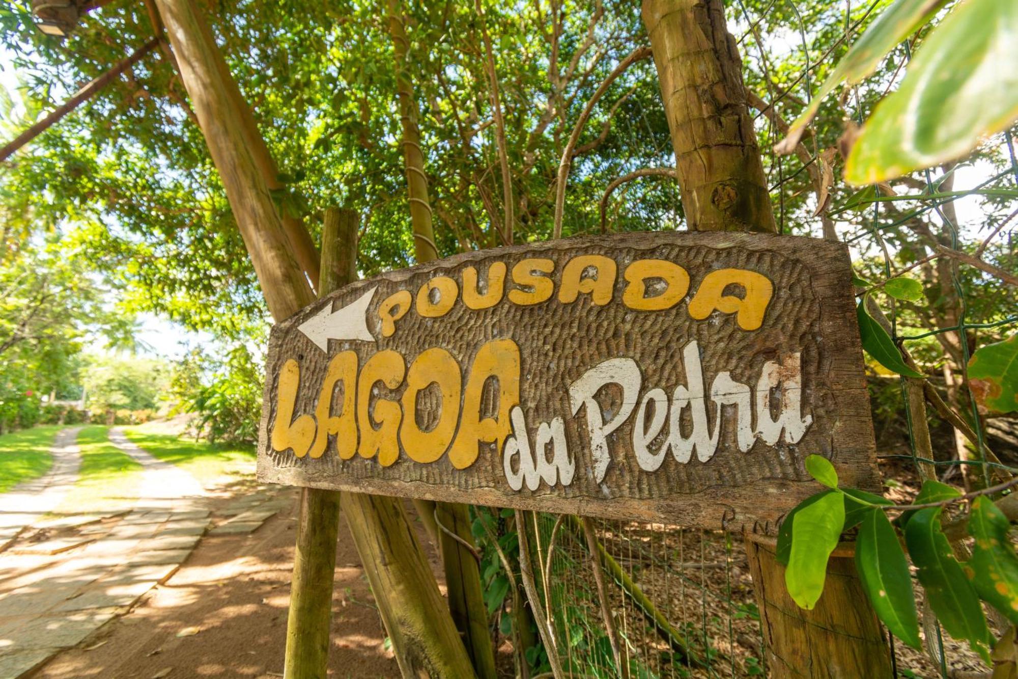 Pousada Lagoa Da Pedra Имбассаи Экстерьер фото